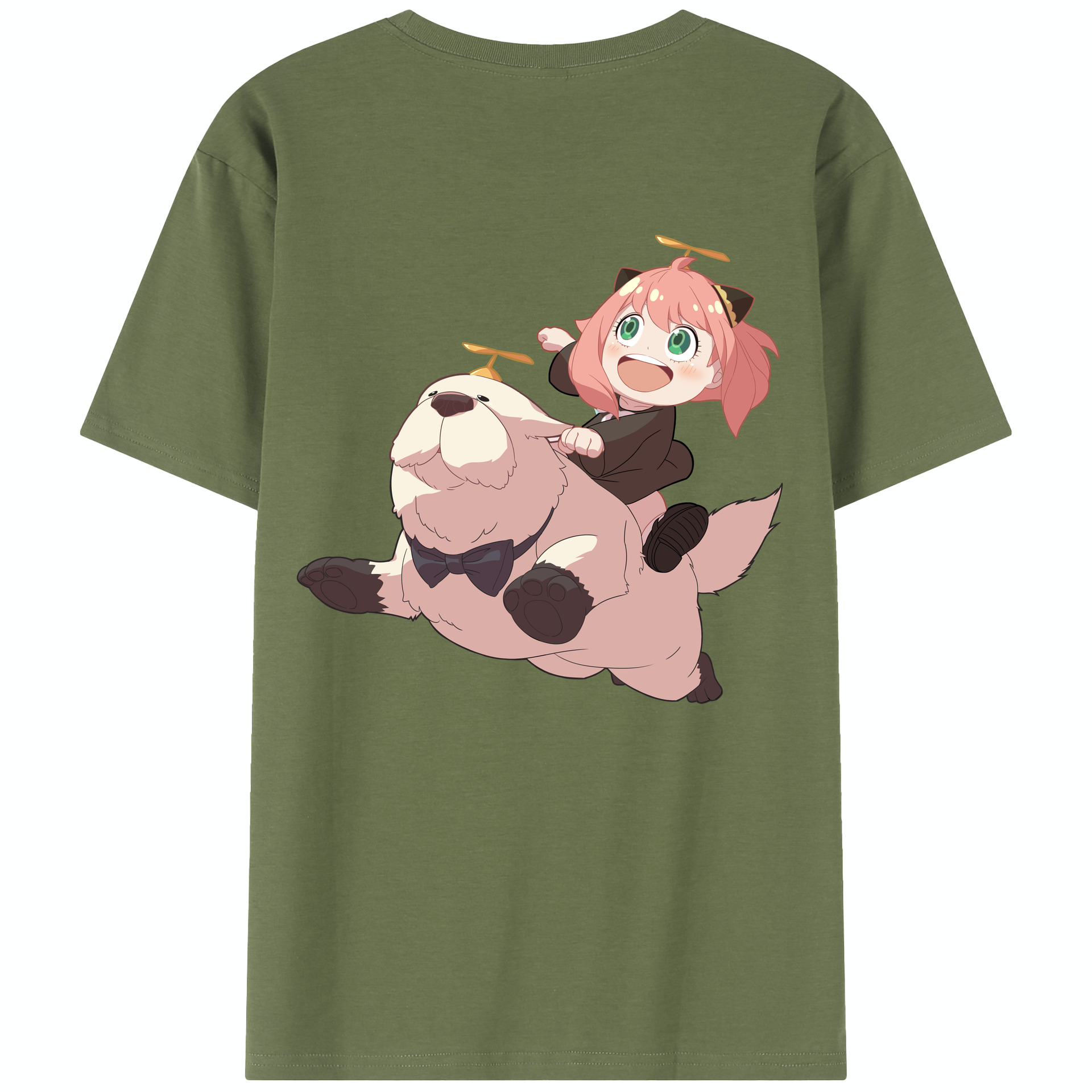 （画像用） SPY×FAMILY间谍家家酒 綿100％半袖Tシャツ（背面プリント）